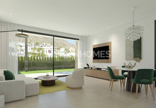 Elegante 3-slaapkamerwoningen In Finestrat Met Zwembad & Tuin 10