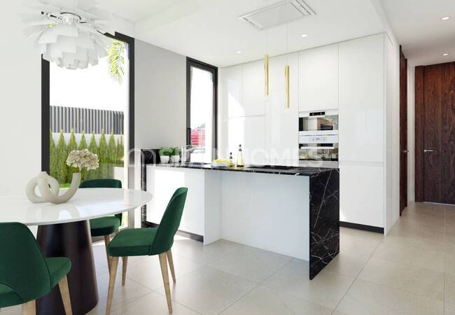 Eleganta 3-sovrumshus I Finestrat Med Pool & Trädgård 11