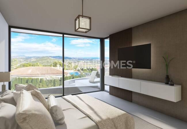 Sea View Villa with Pool in Calpe Alicante 11