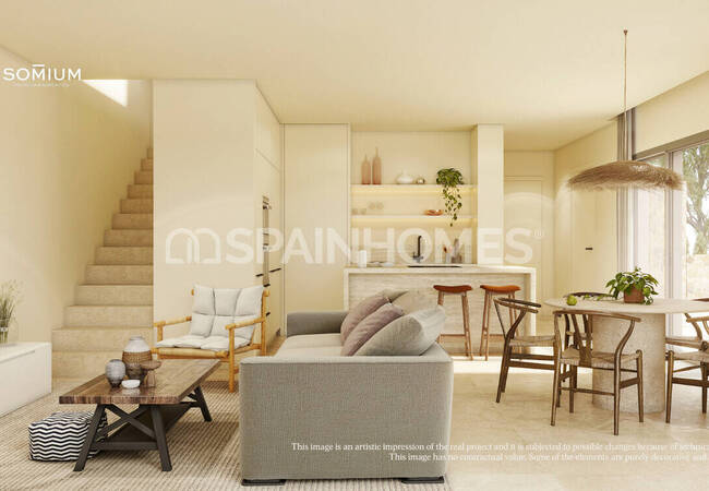 فلل أنيقة بثلاث غرف نوم مع مسبح في لاس كوليناس 7