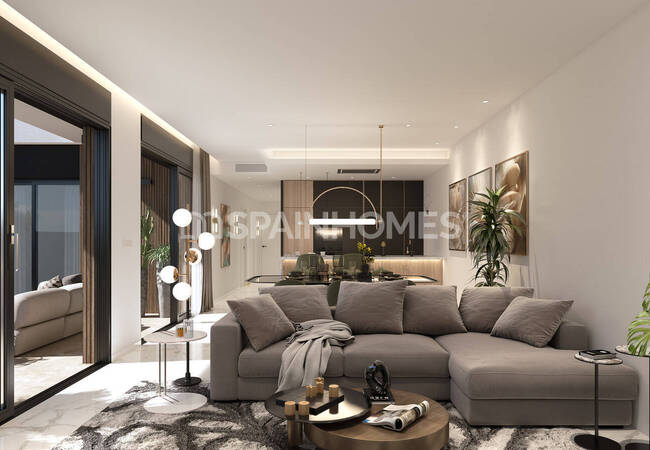 Moderna Hus Med Pool Och Takterrass I Ciudad Quesada 10