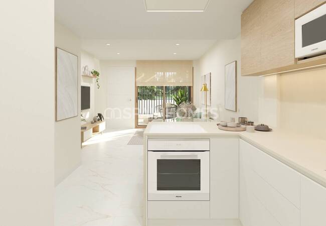 Chic Townhouses with Solariums in Dolores Alicante 7