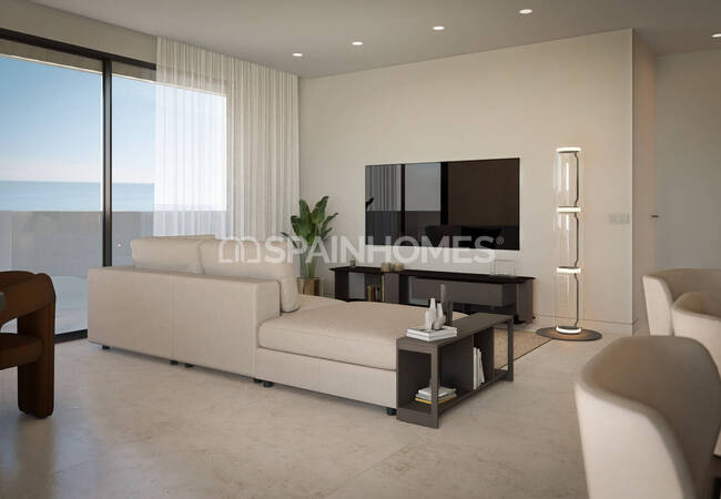 Appartements Avec Vue Sur La Mer Près De La Plage D'arenal-bol À Calpe 9