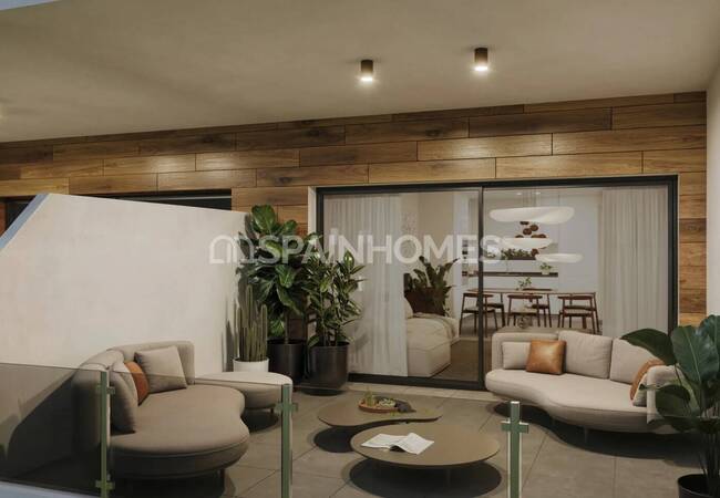 Costa Blanca Benidorm'da Havuzlu Lüks Daireler 6