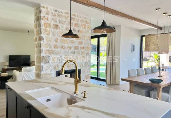 Villa Med 4 Sovrum, Pool Och Trädgård I Alicante Biar 14