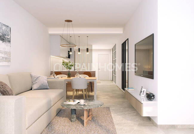 Torrevieja'da Denize 200 M Mesafede Butik Projede Daireler 7