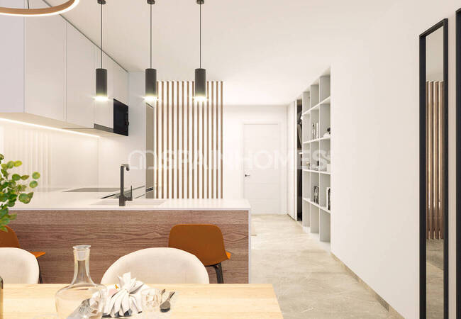 Torrevieja'da Denize 200 M Mesafede Butik Projede Daireler 8