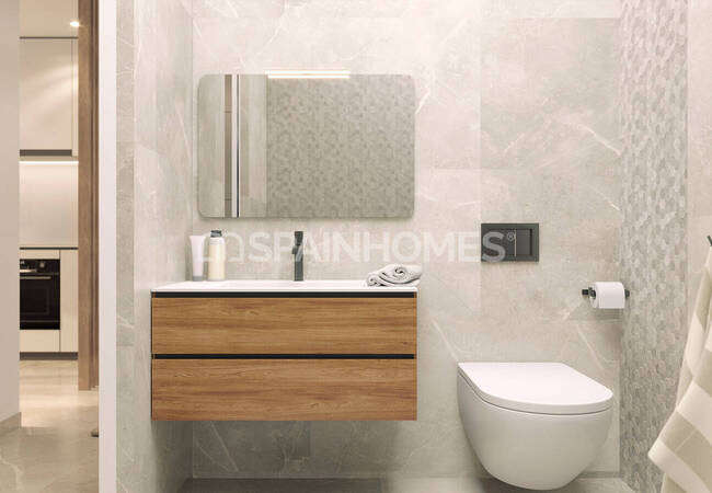 Torrevieja Alicante'de Denize 200 M Mesafede Şık Daireler 32