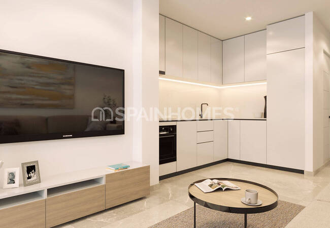 Torrevieja Alicante'de Denize 200 M Mesafede Şık Daireler 13