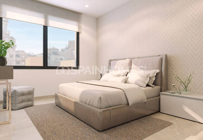 Torrevieja Alicante'de Denize 200 M Mesafede Şık Daireler 22