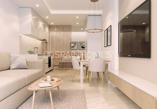 Torrevieja Alicante'de Denize 200 M Mesafede Şık Daireler 19