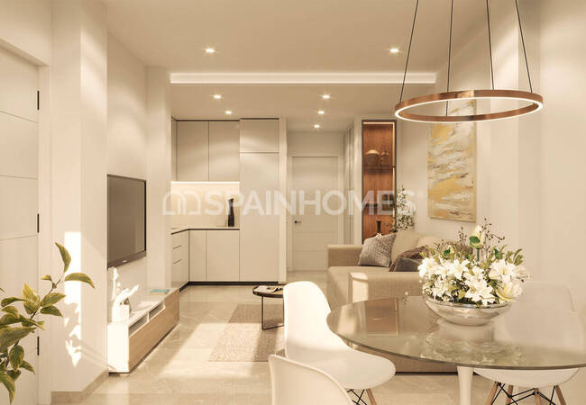 Torrevieja Alicante'de Denize 200 M Mesafede Şık Daireler 12