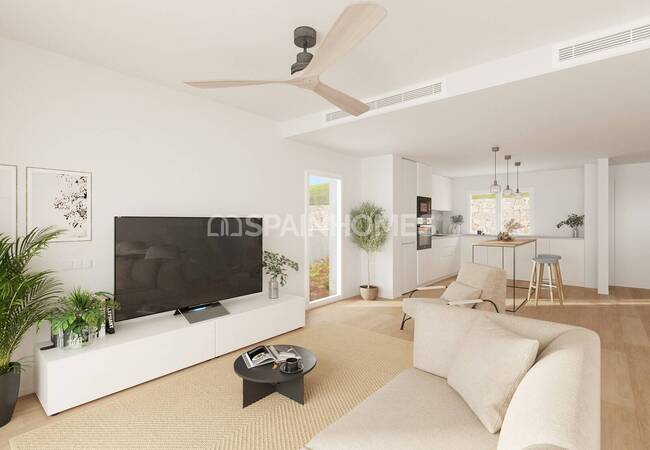 Finestrat'ta Havuzlu Sitede Yarı Müstakil Evler 9