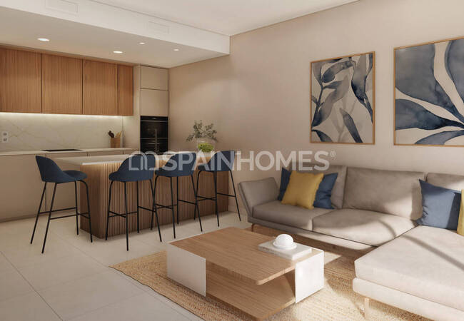 Villajoyosa Alicante’de Özel Deniz Manzaralı Daireler 11