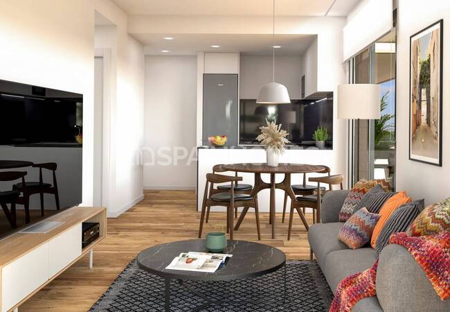 Квартиры рядом с морем в современном комплексе в Ла-Марина 3