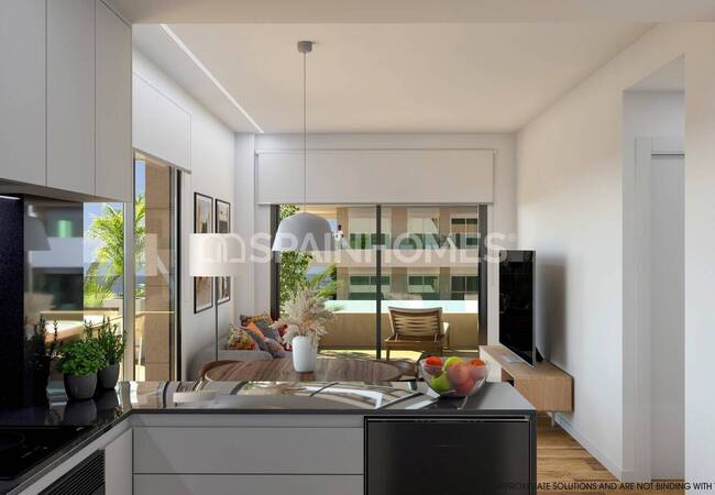 Havsnära Lägenheter I Ett Modernt Projekt I La Marina, Alicante 4