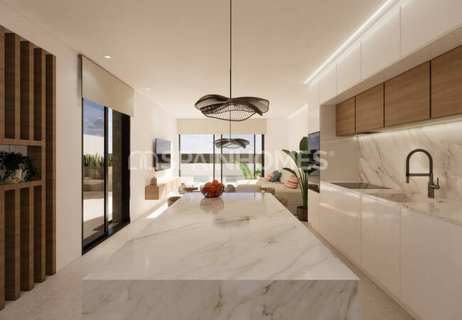 منازل حديثة من 3 غرف نوم مع مسبح خاص في دولوريس 14