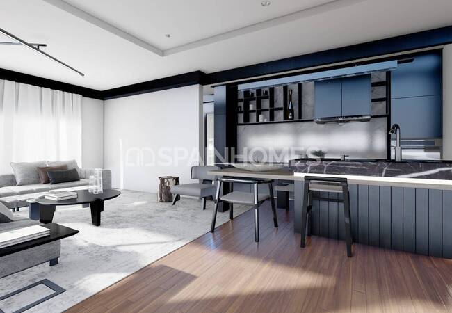 Вилла с видом на море и бассейном в Аликанте, Монте Солана 6