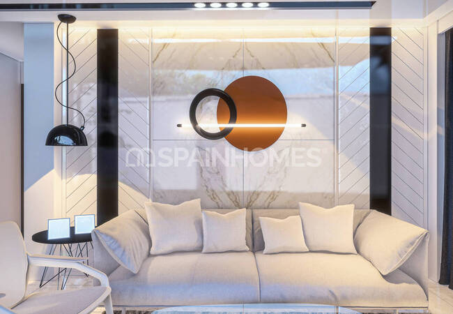 Alicante Monte Solana'da Deniz Manzaralı ve Havuzlu Villalar 9