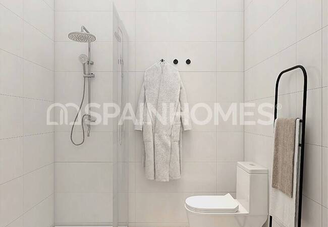 1, 2, and 3-bed Flats in a Complex Near the Beach in Torrevieja 13