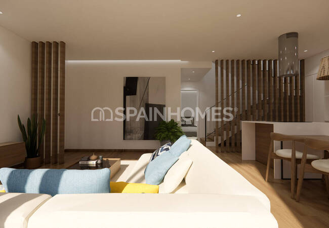 فلل شبه منفصلة مع مسابح خاصة في دولوريس، أليكانتي 20