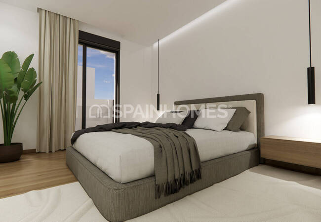 فلل شبه منفصلة مع مسابح خاصة في دولوريس، أليكانتي 25