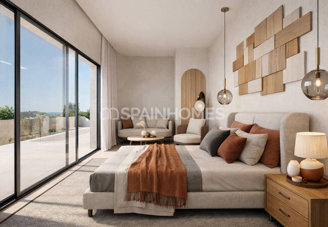 Jávea'da Havuzlu ve Modern Olanaklı 4 Yatak Odalı Villa 8