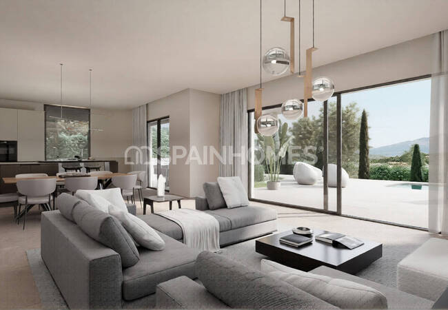 Jávea'da Havuzlu ve Modern Olanaklı 4 Yatak Odalı Villa 7