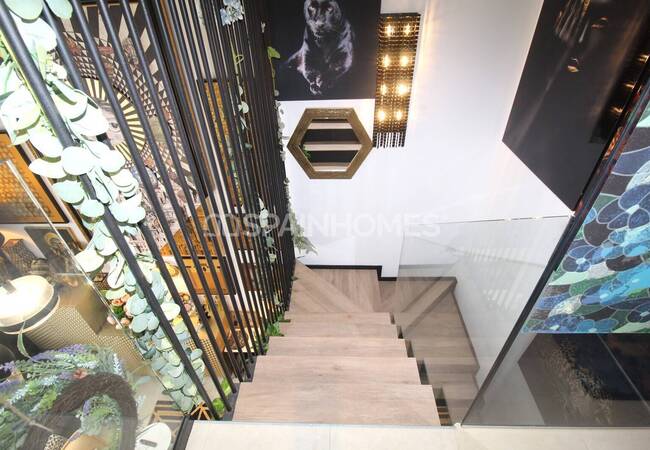 Люкс-квартира с общим бассейном и видом на море в Ориуэле 25