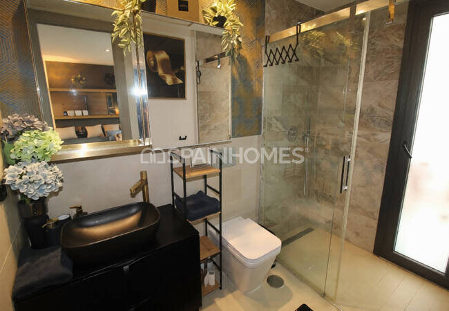 Люкс-квартира с общим бассейном и видом на море в Ориуэле 24