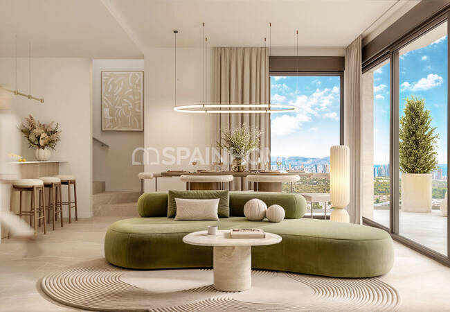 Propiedades Con Vistas Panorámicas Al Mar En Finestrat, Alicante 10