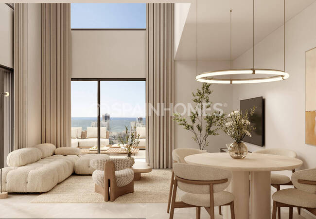 Pisos De 2 Y 3 Dormitorios Con Vistas Al Mar En Calpe 14