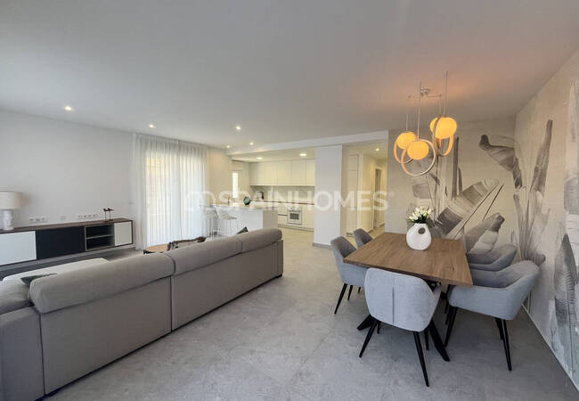 Стильные квартиры с общим бассейном и садом в Торревьехе 11