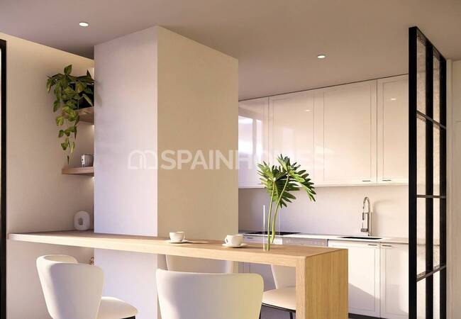 Квартиры с 2 и 3 спальнями и общим бассейном в Хавее 7