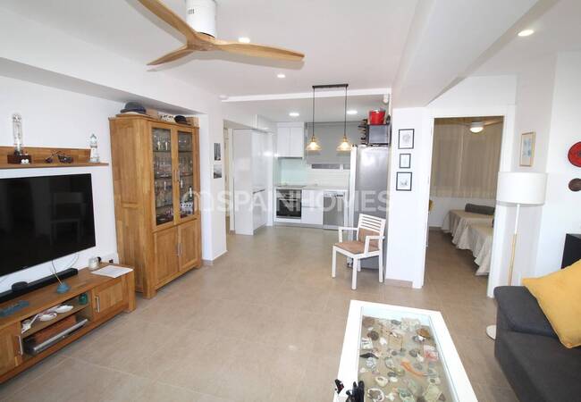 Punta Prima, Alicante’de Plaja Yakın Deniz Manzaralı Daire 7