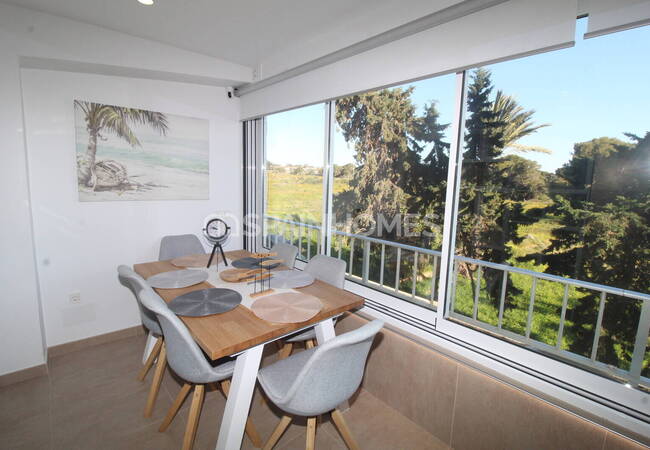 Punta Prima, Alicante’de Plaja Yakın Deniz Manzaralı Daire 12