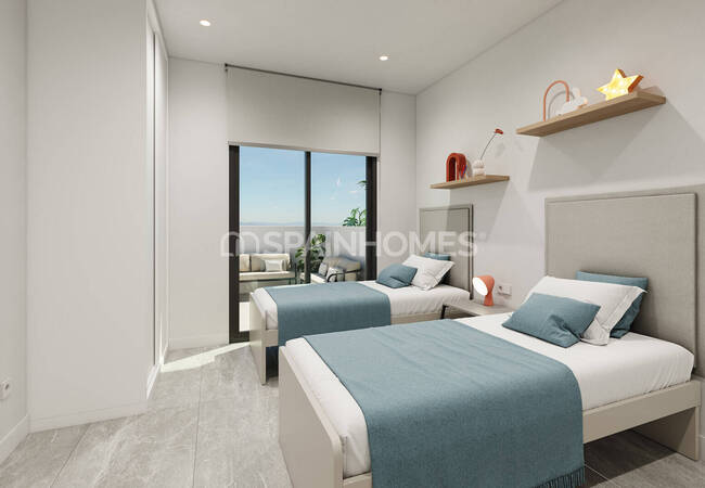 Pilar De La Horadada’da Özel Bahçeli Geniş Daireler 8