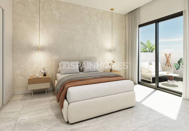 Pilar De La Horadada’da Özel Bahçeli Geniş Daireler 10