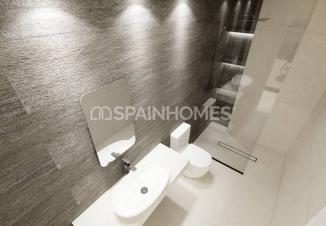 Alicante Dolores'te Olanaklara Yakın Sitede Havuzlu Villalar 19