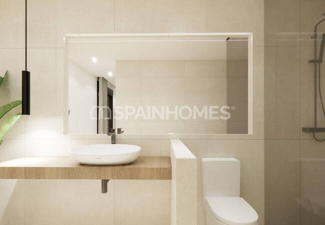 Alicante Dolores'te Olanaklara Yakın Sitede Havuzlu Villalar 25