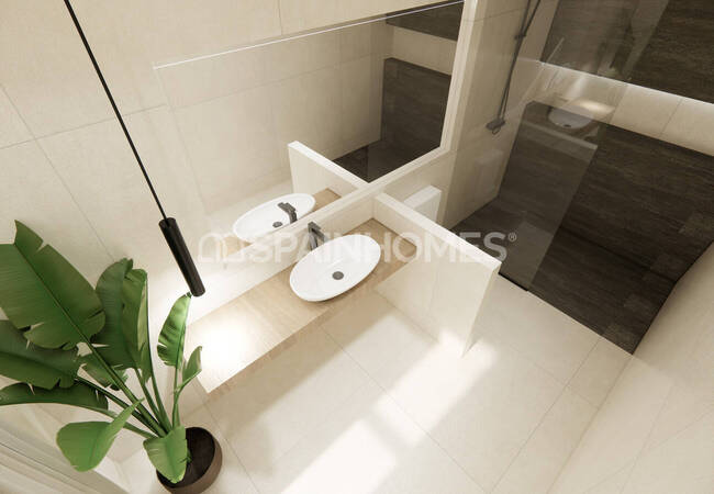 Alicante Dolores'te Olanaklara Yakın Sitede Havuzlu Villalar 23