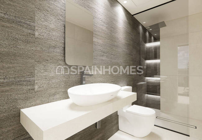 Alicante Dolores'te Olanaklara Yakın Sitede Havuzlu Villalar 21