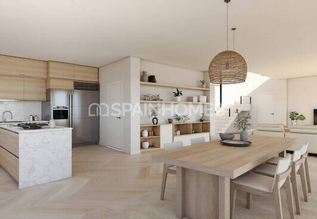 Cumbre Del Sol Alicante'de Denize Yakın Müstakil Villa 5