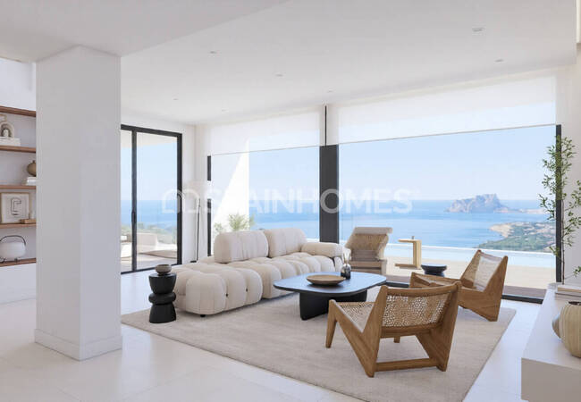 Alicante Benitachell'de Sonsuzluk Havuzlu Müstakil Villa 7