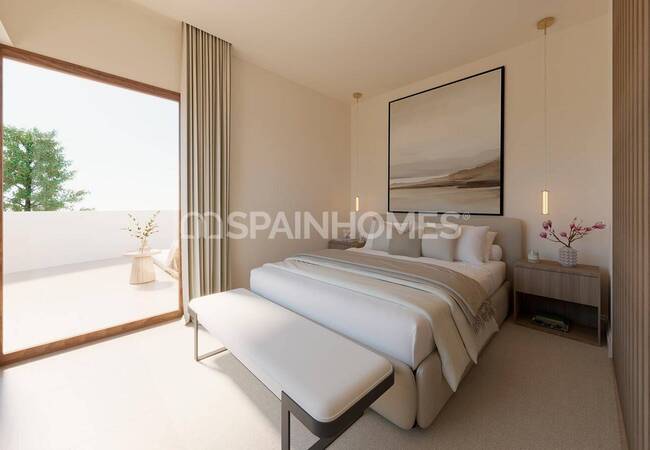 Alicante Orihuela’da Plaja Yakın Havuzlu Müstakil Villa 7