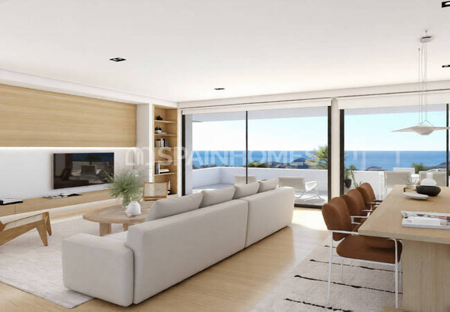 Alicante’de Panoramik Deniz Manzaralı Müstakil Villa 9