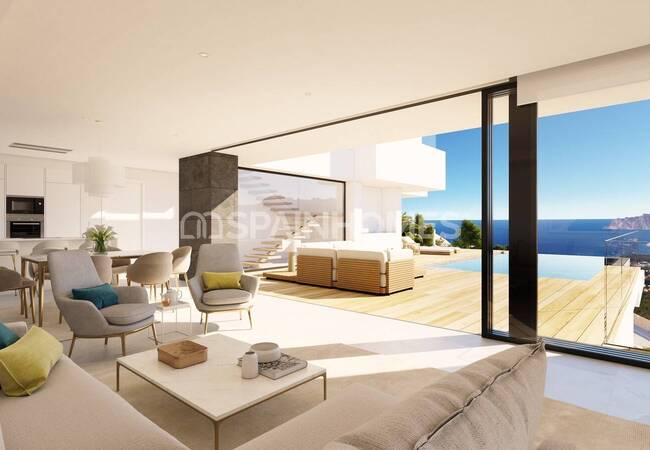 Alicante Benitachell’de Deniz Manzaralı 3+1 Villalar 2