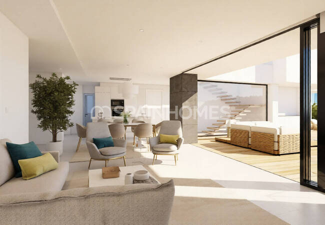 Alicante Benitachell’de Deniz Manzaralı 3+1 Villalar 3