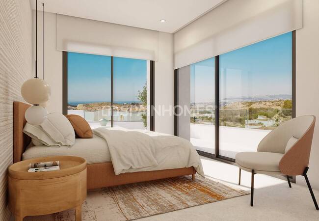 Alicante Benitachell'de Özel Havuzlu 3 Odalı Villa 10