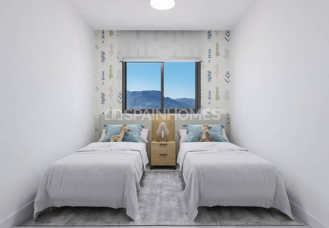 Wohnungen Zum Verkauf In Calpe, Alicante Mit Pool Und Meerblick 16